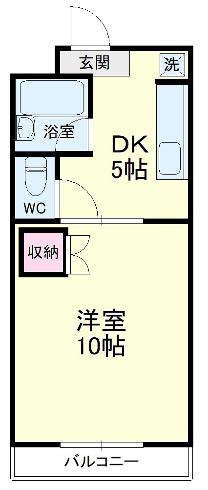 クラストピア 302号室 間取り