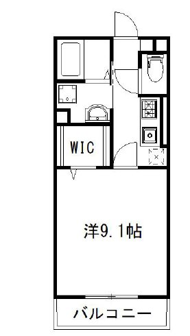 Anfang神田 105号室 間取り