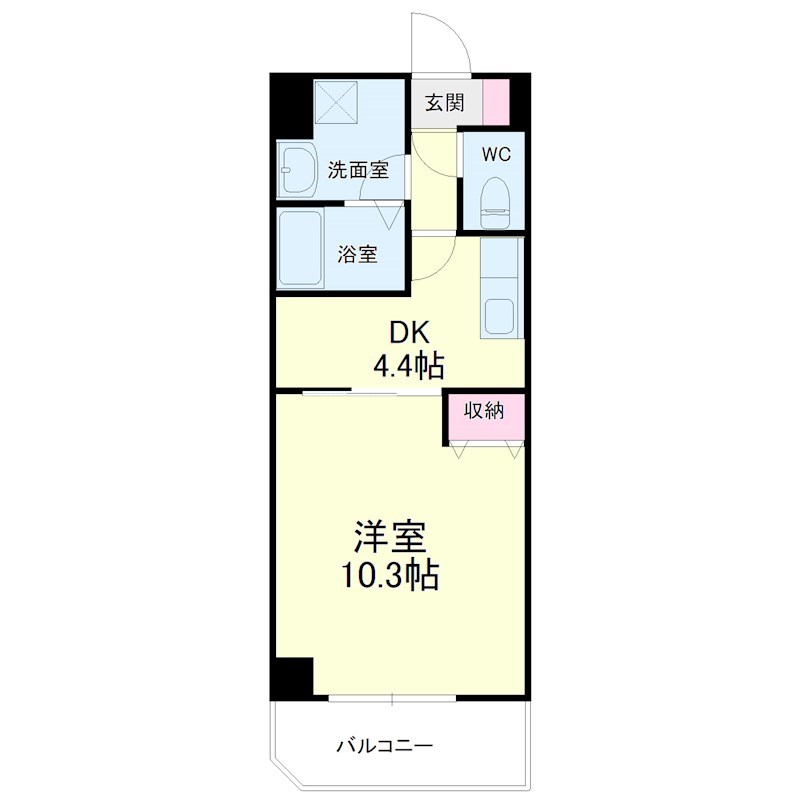 グレイス第8マンション 505号室 間取り
