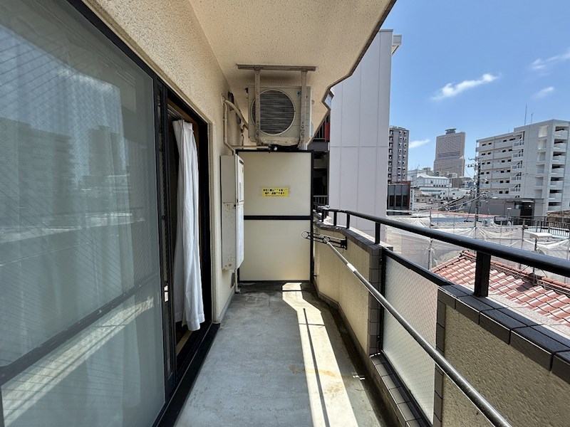 グレイス第8マンション ベランダ