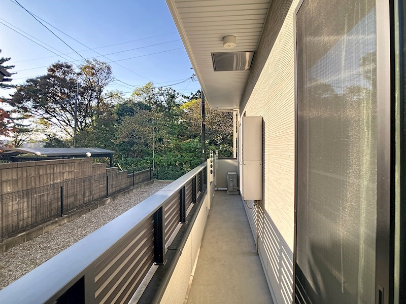 Casa in Collina ベランダ