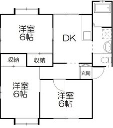 サンライズ 101号室 間取り