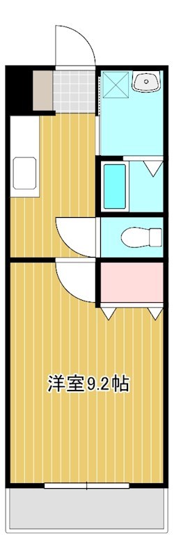 ビアンヌール八幡駅 105号室 間取り