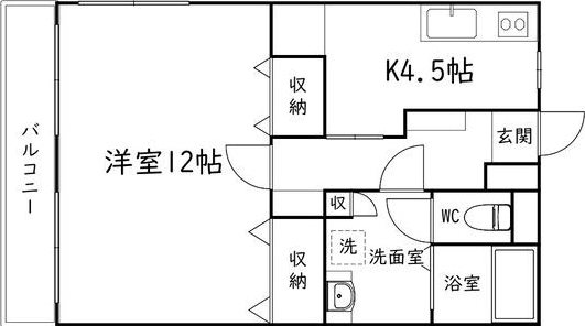 メゾンdeダイエー 間取り
