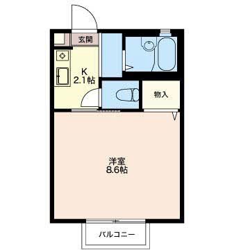 ルイーネ 間取り図