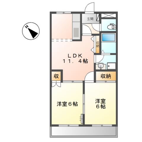 フルークハーフェン 間取り