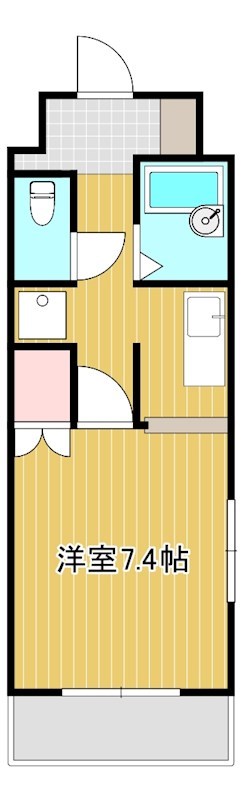 Cozy Court 野口 301号室 間取り