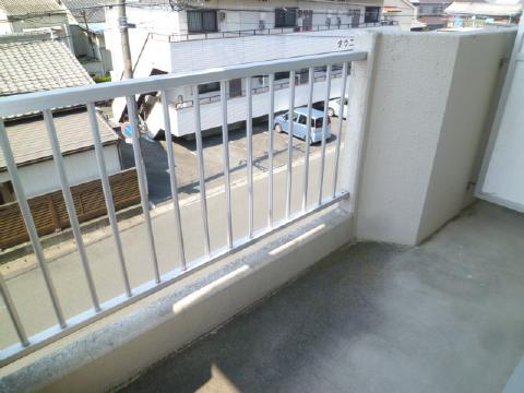 馬込川マンション ベランダ