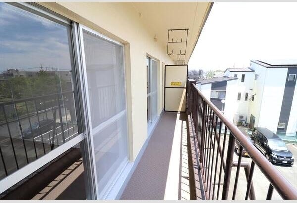 マンションカメリアⅠ ベランダ