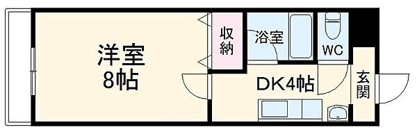 エスポワール 203号室 間取り