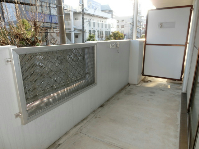 キヨミズキャンパス ベランダ