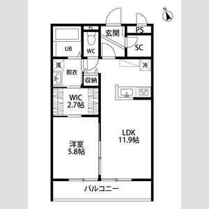 Palace　Mooyo 302号室 間取り