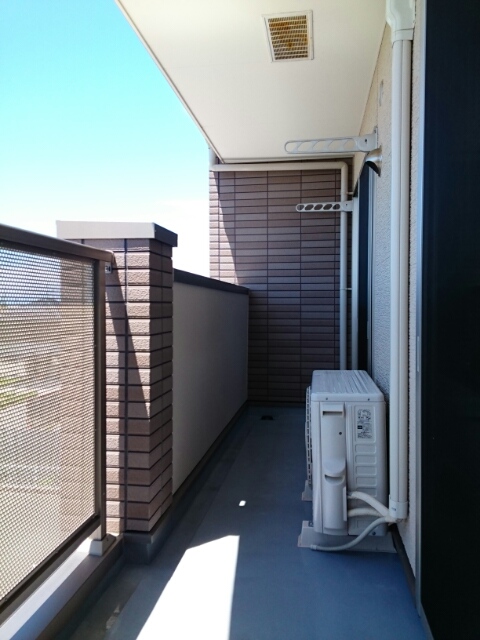 プラシードＡ ベランダ