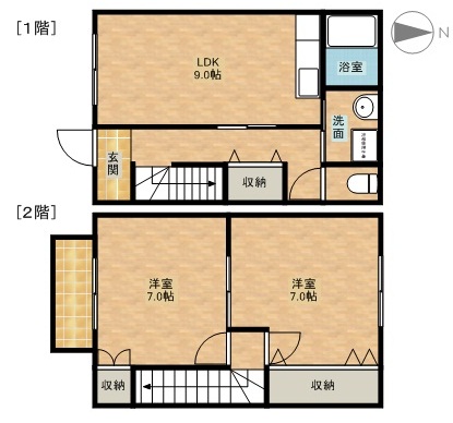 ウィンドミル 602号室 間取り