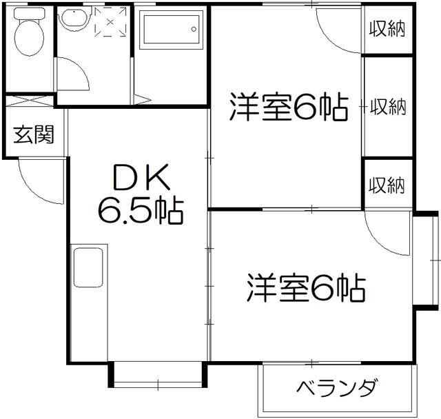 サンライフＮ 101号室 間取り