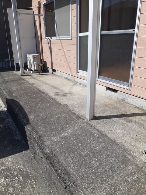 シティハイツフラットリバー ベランダ