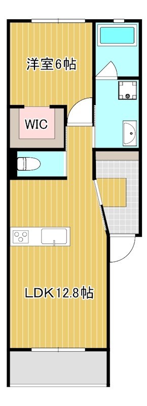 仮）将監町新築アパート 302号室 間取り