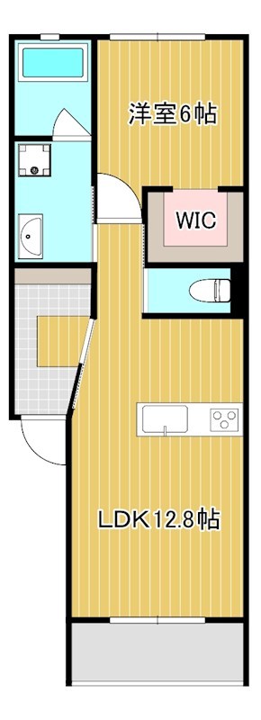 仮）将監町新築アパート 303号室 間取り