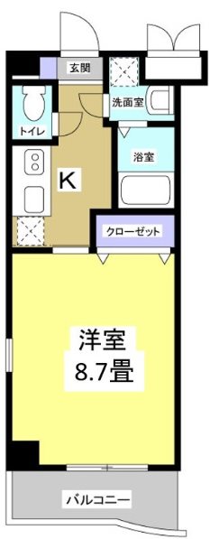 ラ･ソーティム･ドゥ･プリムベル 303号室 間取り