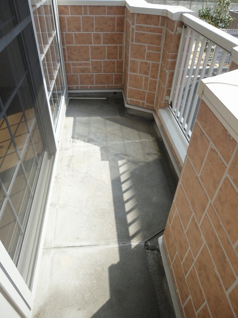 クレメントＢ ベランダ