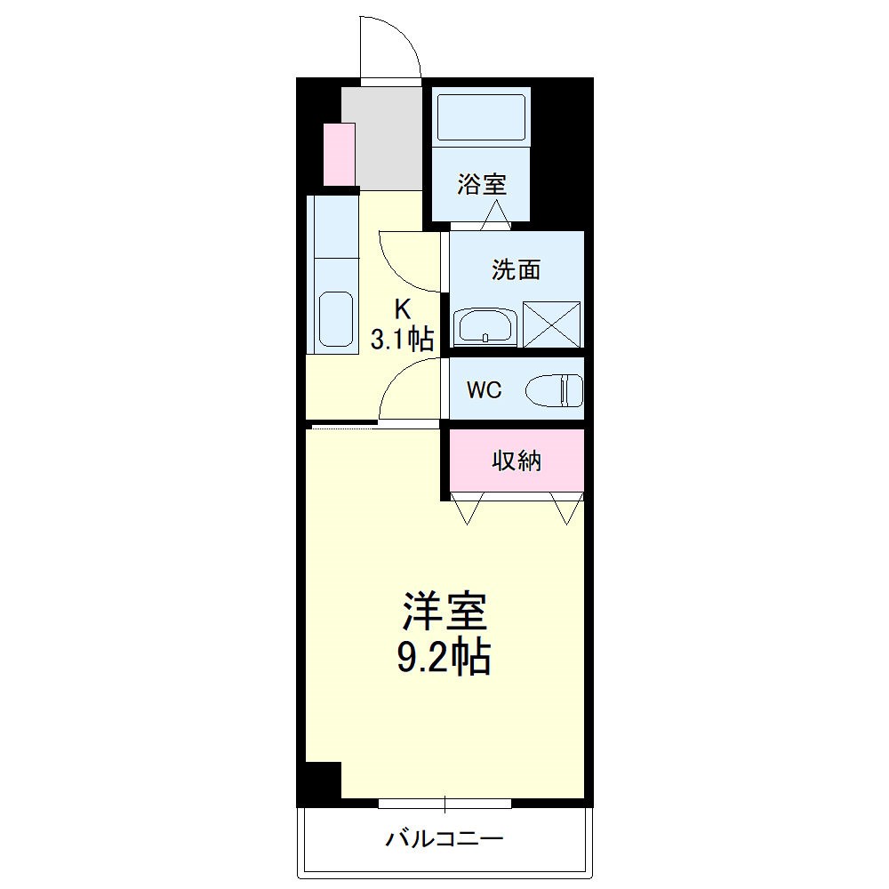 ティアラ植松 207号室 間取り
