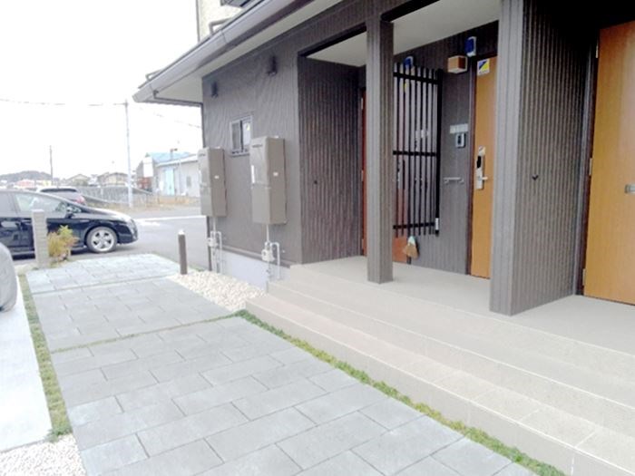 グランメール掛川 玄関