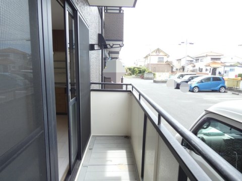 太田ハイカムール ベランダ