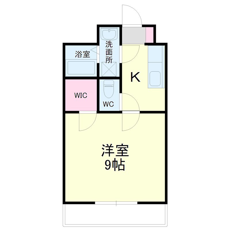 ライツフォル 205号室 間取り