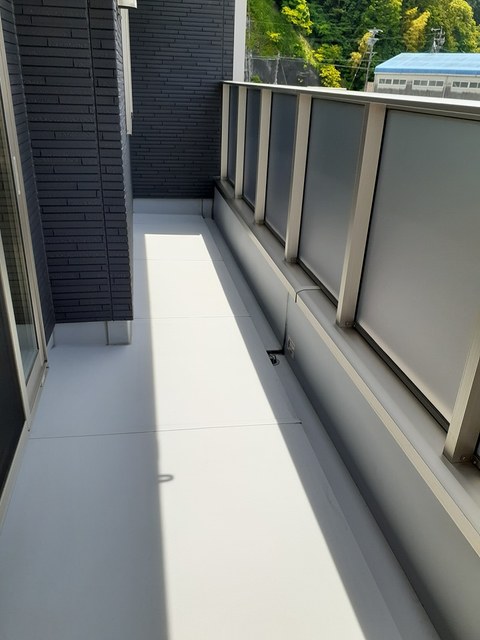 アンソレイエ ベランダ