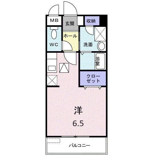 ドムス・セレーネ 205号室 間取り