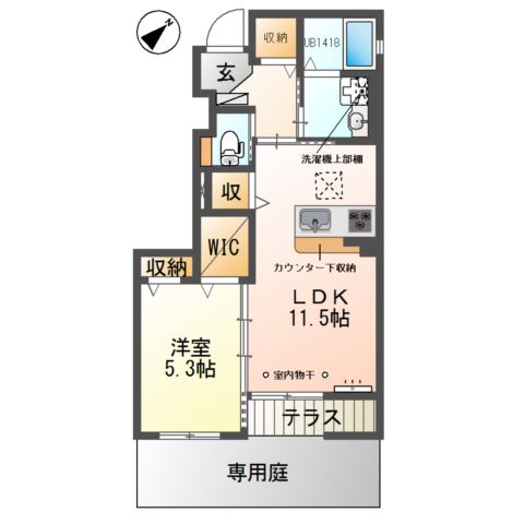 カーサ　ＥＳⅡ 間取り