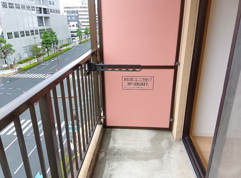 アルファビル ベランダ