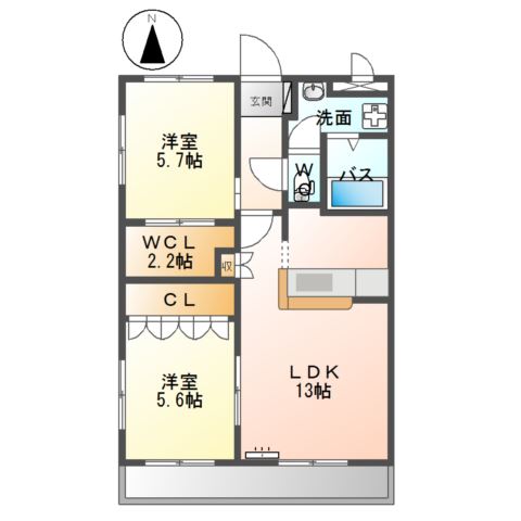 メイプルタウンＡ 間取り