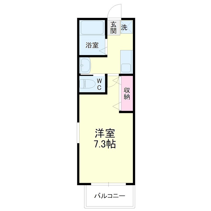 LLOYD/１（ロイドワン） 106号室 間取り
