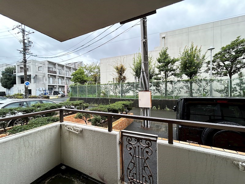 サンリバーハイツ ベランダ