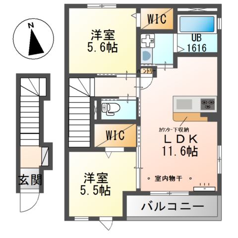 ソレイユ 間取り