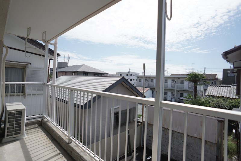 ひかりマンション ベランダ