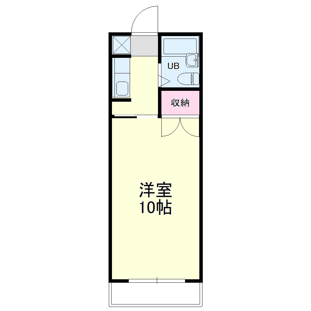 マンションＫＭ－１(マンションケーエムワン) 207号室 間取り