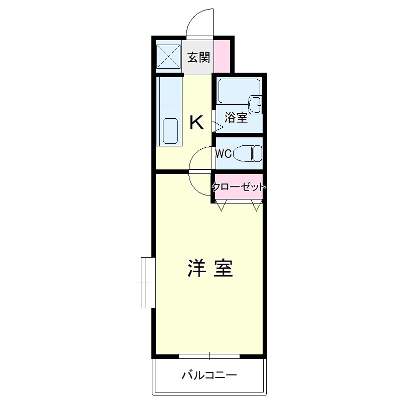 ラルフローレⅡ 308号室 間取り