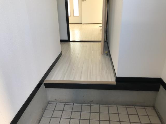 ハイツ新都田 玄関