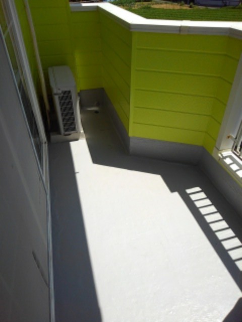 ハイツ原Ｃ ベランダ