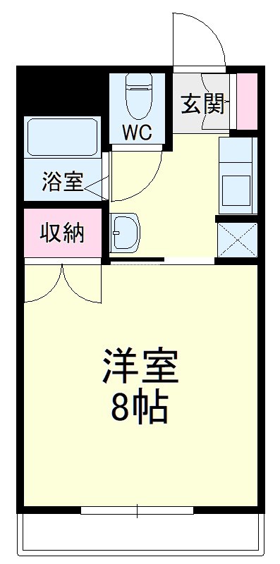 GLORY AOI（グローリーアオイ） 103号室 間取り