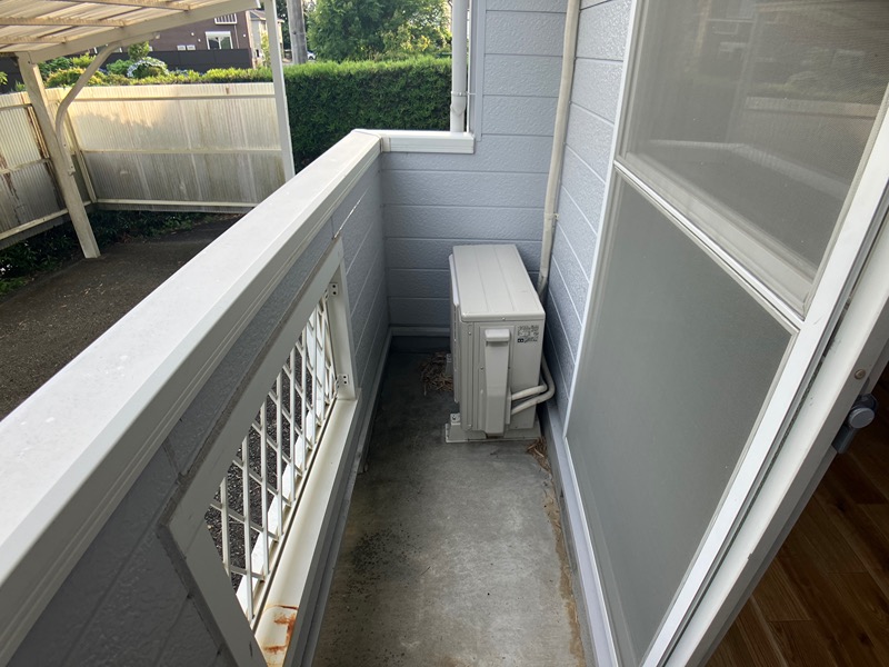 コスミック富塚A ベランダ