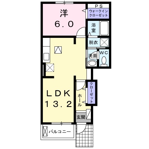 メイプル・アイ 103号室 間取り