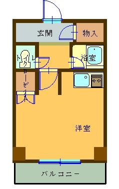 コナビック紺屋町 304号室 間取り