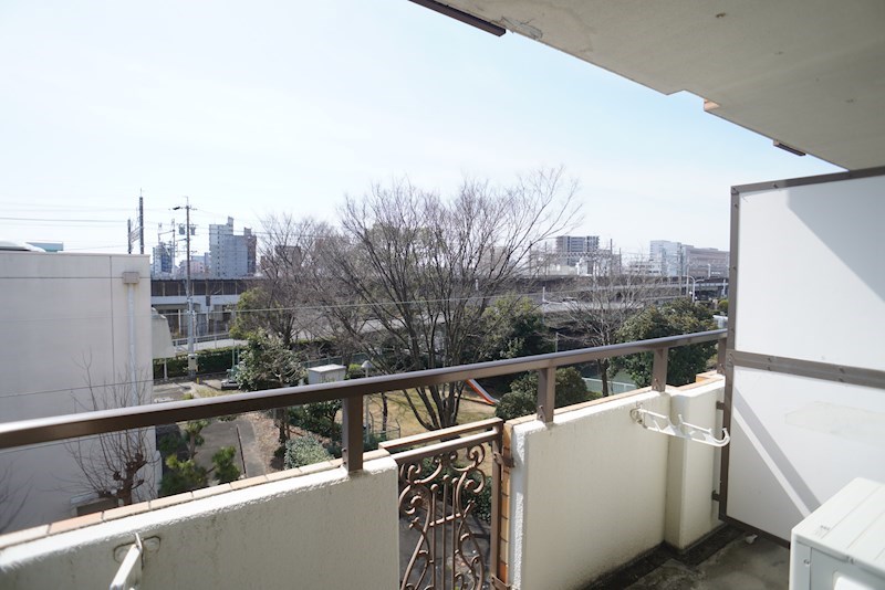 サンリバーハイツ ベランダ