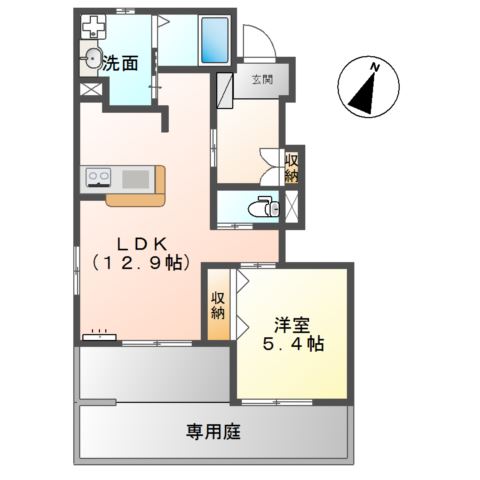 Villa　Grace（ヴィラ　グレイス) 間取り