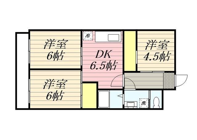 リアライズ浜松 701号室 間取り