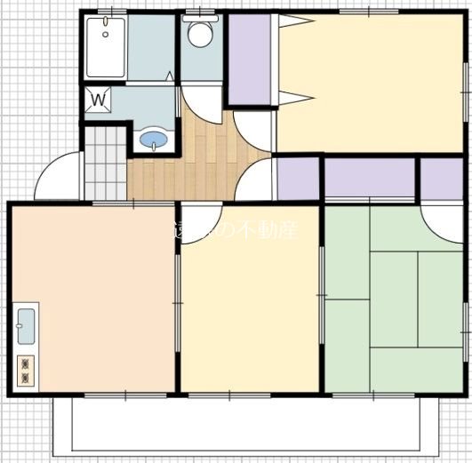 ラ・ファミーユⅠ 101号室 間取り