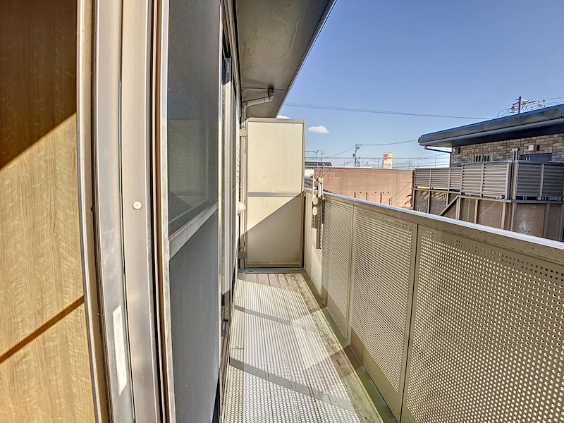 メゾンさくらB ベランダ